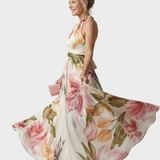 Emilia - Sukienka Maxi Kwiatowa