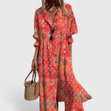 Viona - Elegancka Sukienka w Stylu Boho