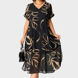 Lena - Elegancka Sukienka Wiosenna/Letnia