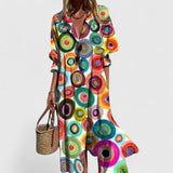 Viona - Elegancka Sukienka w Stylu Boho