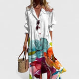 Viona - Elegancka Sukienka w Stylu Boho