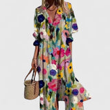 Viona - Elegancka Sukienka w Stylu Boho