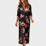 Lola - Maxi Print Sukienka