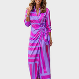 Lola - Maxi Print Sukienka