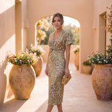 Giulia – Elegancka sukienka z lekkiej i zwiewnej tkaniny