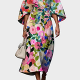Moxlan - Elegancka Sukienka Kwiatowa