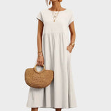 Gabrielle™ — sukienka midi w eleganckim, ponadczasowym stylu
