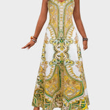 Klára - Eleganckie letnie maxi sukienki bez rękawów