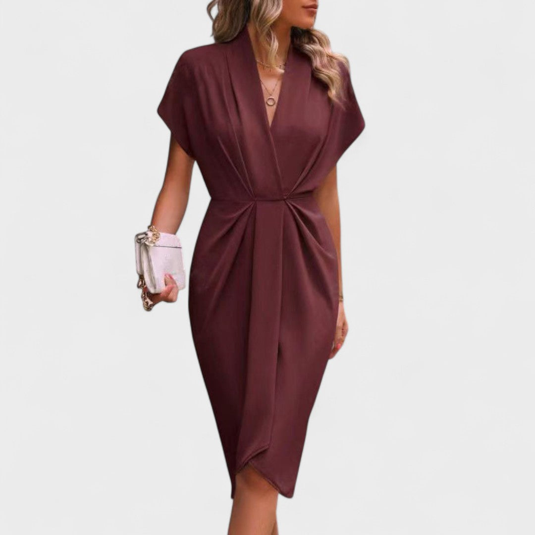 Tihana - Elegancka midi sukienka