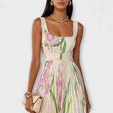 Penélope - Sukienka Maxi z Chiffonem