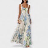 Penélope - Sukienka Maxi z Chiffonem