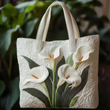 Torba Ręcznie Robiona Pikowana "Concha Blanca"